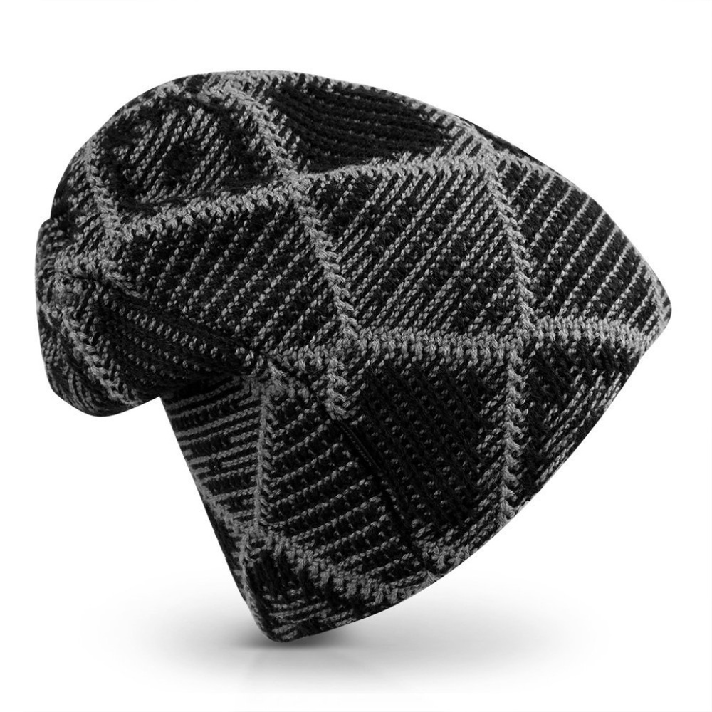 Beanie Hat Knit Hat Winter Skull Wool Hat - Picture 5 of 5